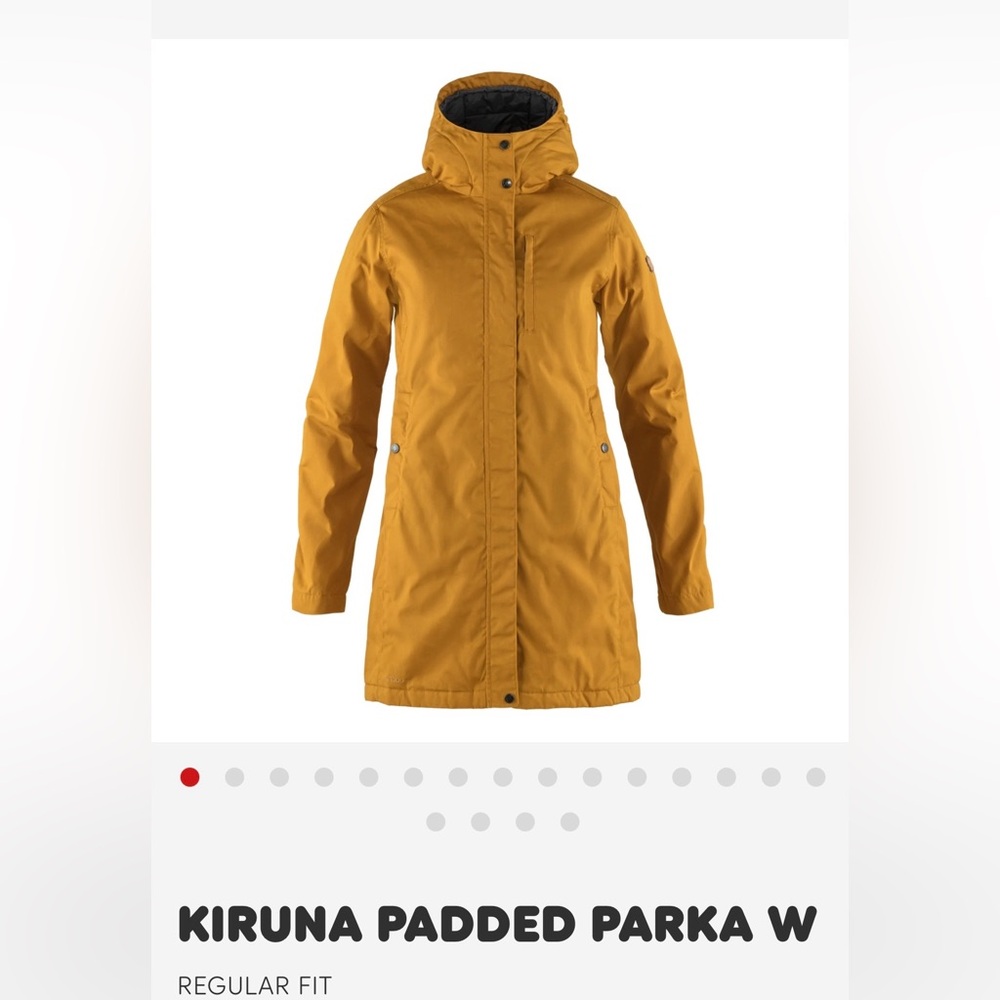 FjallRaven Women’s Kiruna Padded Parka, Small